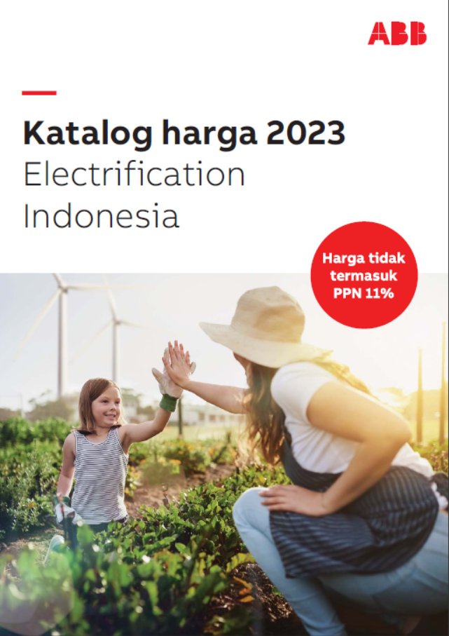 Cover thumbnail: ABB Pricelist - 2023