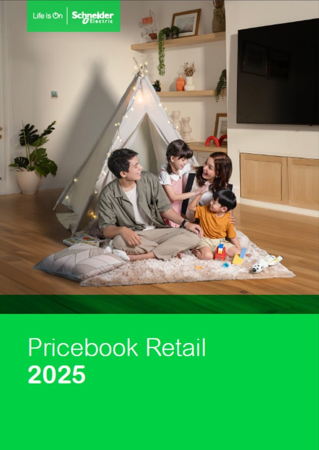 Cover thumbnail: Schneider Pricelist Retail - 2025